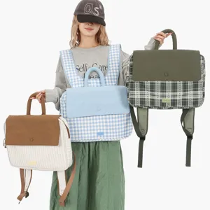Stylish commuter backpack multi-purpose laptop bag casual school bag for daily use