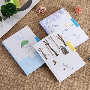 Schattig studentennotitieboekje met mooie dierenillustratie en stijlvol briefpapier.