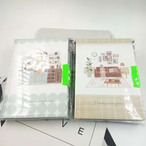 32K schattig studenten dagboek notitieboekje met slot, frisse stijl kantoorartikelen voor dagelijks.
