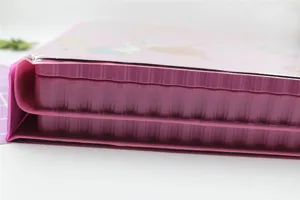 Pink art set drawing box with vibrant watercolor pens, perfect creative gift for kids.
