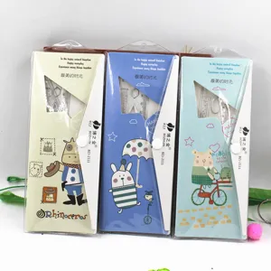 Ensemble de regles transparentes fournitures scolaires dessin anime mignon joli cadeau