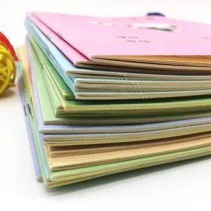 Bunte Schueler Heft Set, Pinyin und Schreibuebungsbuecher fuer Kinder Detailansicht.