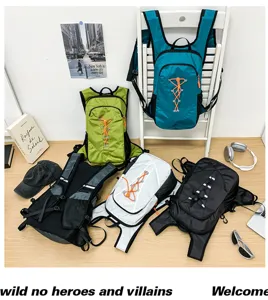 Lightweight outdoor running vest backpack, breathable marathon cycling rucksack for sports.
