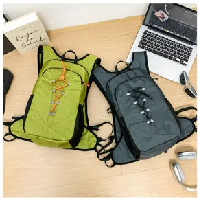 Lightweight running vest backpack for hiking outdoor cycling sports, detailed view