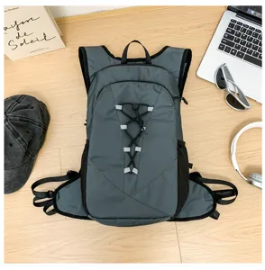 Lightweight tactical vest backpack for outdoor running, hiking, sports and marathon cycling use.