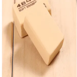 4B zachte gum voor schetsen, tekenen en kantoorartikelen. Hoogwaardig hulpmiddel voor studenten.