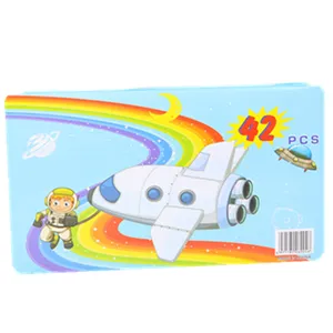 42-Piece Kids Drawing Watercolor Pen Stationery Set Cute Space Theme Gift Box for Students