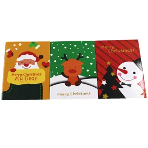 Weihnachten kleine Notizbuch Tasche Cartoon Design Feiertag Geschenk kreative Schreibwaren