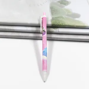 Cute cartoon mechanical pencil starry sky design automatic pencil for students writing and drawing.