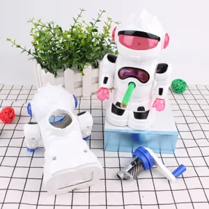 Robot vorm handmatige puntenslijper detail toont intern mechanisme en onderdelen voor kantoor