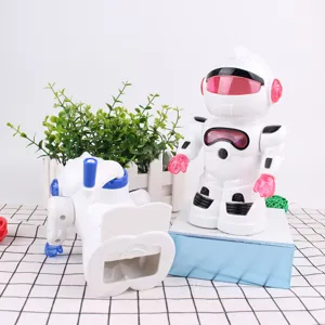 Creatieve robot puntenslijper, schattige bureau kantoorartikelen voor kinderen en school.