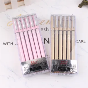 High-end metal 0.5mm gel pen set, creative office signature pen with 12 pieces per box, smooth writing.