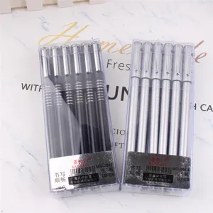 Premium 0.5mm metal gel pen set, smooth writing signature pen for office and school use.