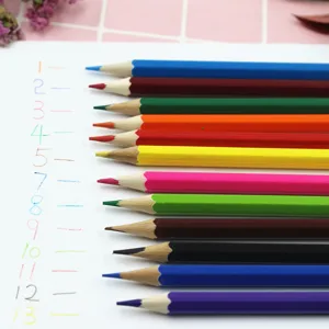Colored pencils set wood drawing pencils art supplies for kids painting graffiti stationery