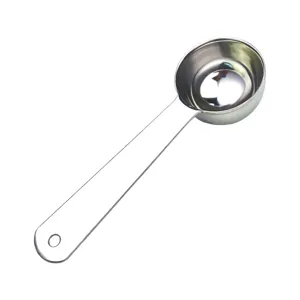 Stainless steel measuring spoon kitchen baking coffee powder scoop long handle 20ml