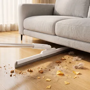 Magische vloerwisser siliconen mop voor efficiente haar en vuil huishoudelijk reinigen