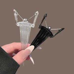 Hair root volume clip fluffy styling tool invisible duckbill hairpin for women 2pcs