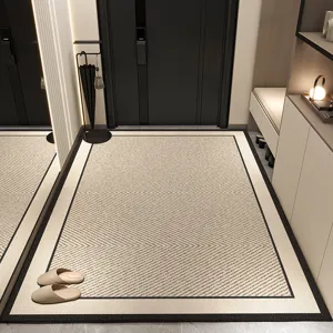 Modern luxury hallway floor mat non-slip entryway rug durable dirt-resistant doormat for home