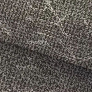 Non-slip hallway door mat with leaf print, durable washable floor carpet for indoor home use.