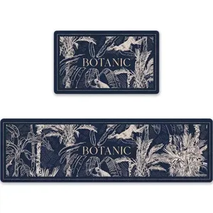 Amerikaanse vintage keukentapijt set antislip waterdicht botanisch patroon vloermat
