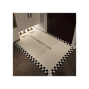 Modern minimalist entryway doormat non-slip floor mat for indoor home floor decor