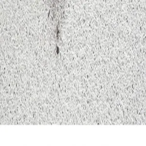 Close-up detail shot of the grey wire loop floor mat texture, durable and dirt-resistant.