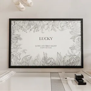 Light Luxury Botanical Floral PVC Entrance Floor Mat Waterproof Anti-Slip Porch Rug Washable Hallway Carpet Home Decor