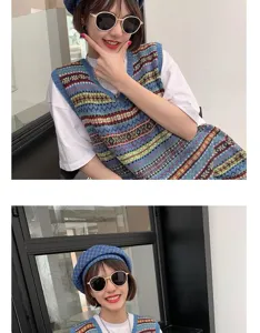 Boina de cuadros vintage japonesa para mujer, sombrero de pintor transpirable, estilo.
