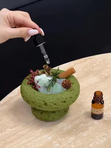Gruene Fee Duftstein Aroma Geschenkset Kristall Aromatherapie Heimdeko Geschenk