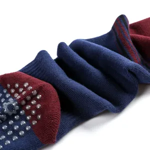 Chaussettes de yoga antidérapantes au-dessus du genou avec picots, longues chaussettes de danse