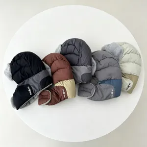 Warm winter plush earflap trapper bomber hat windproof thick skiing cap for women