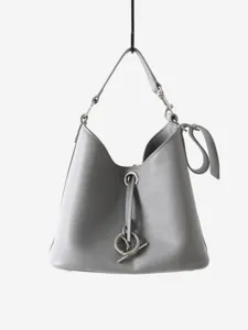 Sac Seau pour Femme en Cuir de Vachette Première Couche Mode Rétro Casual Couleur Unie Sac Bandoulière Tendance Haut de Gamme