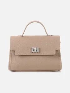 Sac Selle en Cuir de Vachette pour Femmes Mode Design de Niche Serrure Métallique Sac Bandoulière Élégant Sac à Main