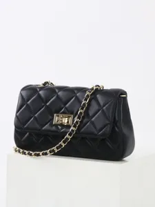 Sac Bandoulière Matelassé en Cuir Véritable pour Femmes Rétro Petit Sac Épaule Carré Style Designer de Luxe Sac à Main Chaîne