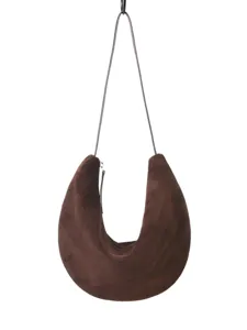 Bolso hobo de ante retro para mujer otoño invierno bolso de hombro versátil elegante