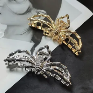 Pinza de pelo de arana de metal pinza de tiburon tendencia moda verano para mujer