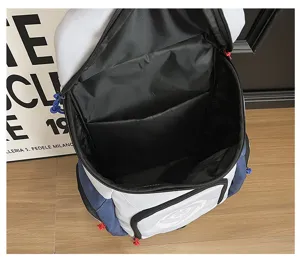 Sac à dos de sport multifonctionnel de grande capacité pour étudiants, design élégant.