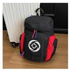 Sac à dos de sport multifonctionnel de grande capacité pour l'école et le fitness.