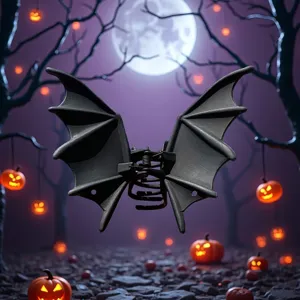Pince à Cheveux Crabe Aile de Chauve-souris en Métal Punk Gothique Fête d'Halloween Araignée Crâne Design Alliage Pince à Cheveux Requin pour Femmes Coiffure Style Sombre