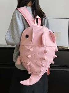 Sterne Druck Cartoon Hai Rucksack Für Studenten Skurril Leicht Große Kapazität Reise Schultasche Nylon Casual Rucksack