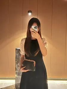 Elegant black evening clutch bag with metal kiss lock frame for women chic party use