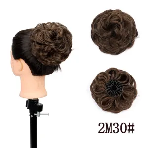 Synthetisches unordentliches Haarknoten Klauenspange Haarteil 2M30# Detailansicht