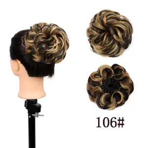 Synthetisches Haardutt Krallenclip Haarteil 106# Farbe Natürliches Volumen Look!