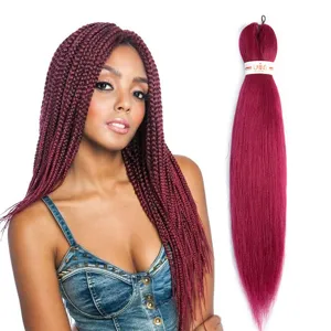 Easy Braid Synthetic Hair Extensions Ombre Jumbo Braids Low Temperature Fiber Hair For African Braiding Styling