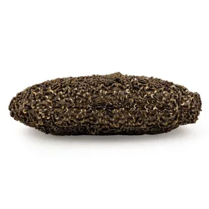 Vintage beaded clutch bag for women, exquisite sequin evening bag for cheongsam party.