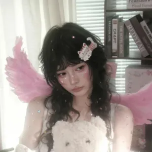 Pince à Cheveux Chaton Doux et Mignon Style Japonais pour Femmes Épingle à Cheveux en Tissu Plaid Rouge et Peluche Accessoires de Coiffure