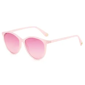 Women Fashion Oval Sunglasses Vintage UV400 Sun Protection Eyewear Retro Chic Shades For Outdoor Driving Travel