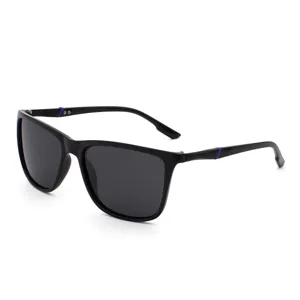 Herren Polarisiert Sonnenbrille Outdoor Sport Radfahren UV400 Schutz Quadratisch Rahmen PC TAC Mode Sonnenbrillen
