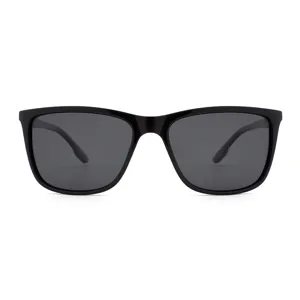 Herren polarisierte Sonnenbrille schwarzer Rahmen Outdoor Sport Radfahren Sonnenschutz Hauptbild