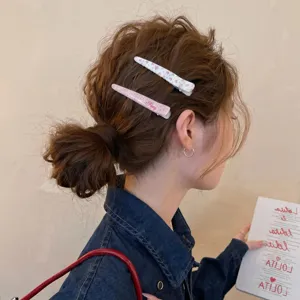 Γλυκά κλιπ μαλλιών πάπιας σε στυλ ins για γυναίκες, χαριτωμένα αξεσουάρ μαλλιών.